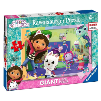 Puzzle 60 Koci domek Gabi Giant